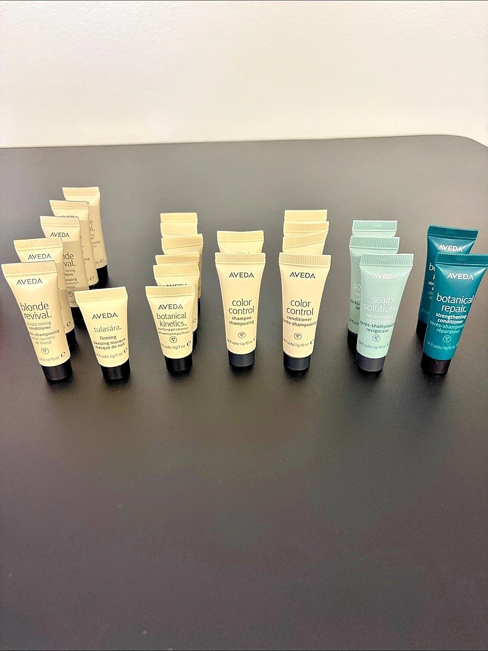 Aveda Travel Size Sample Lot Haircare Shampoo Assortment Lot of 23